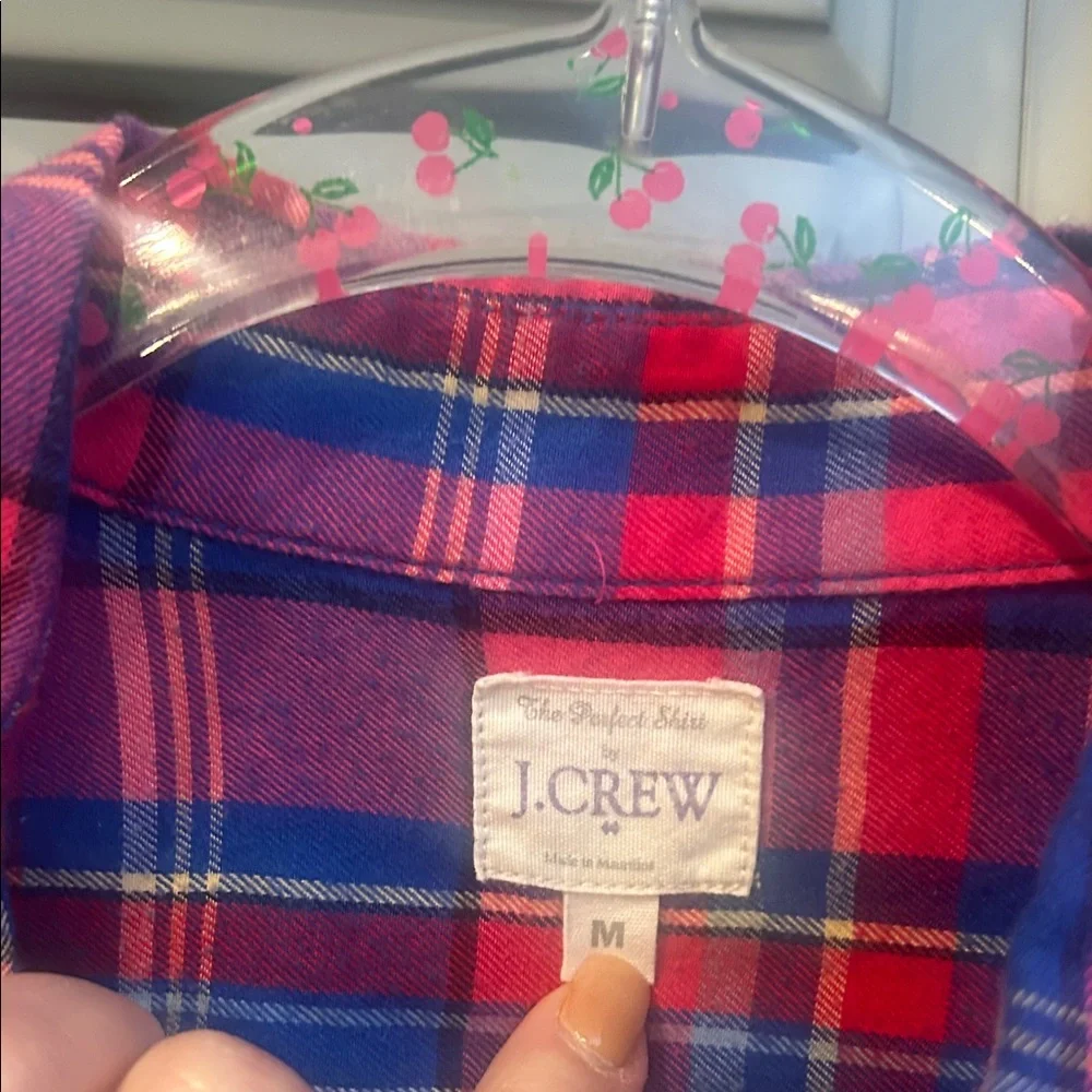 J. Crew flannel medium